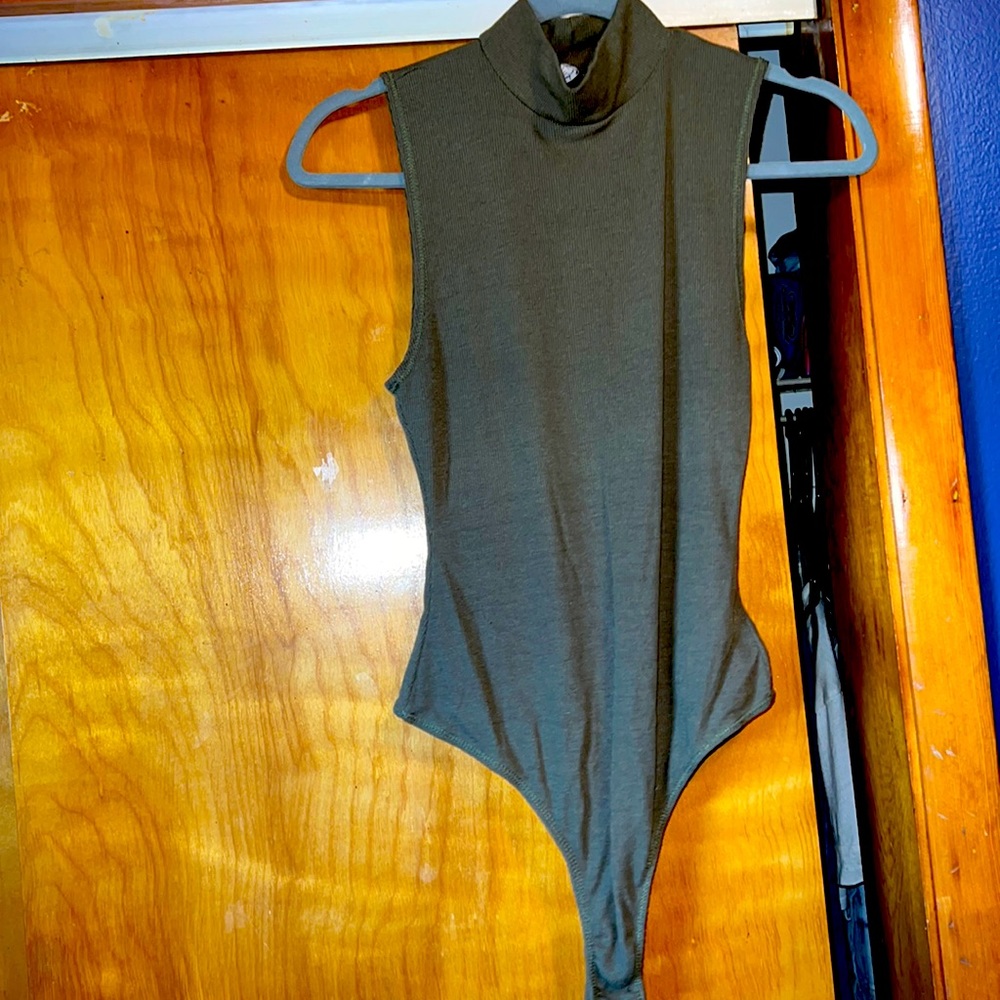 Free People Ribbed Knit Bodysuit